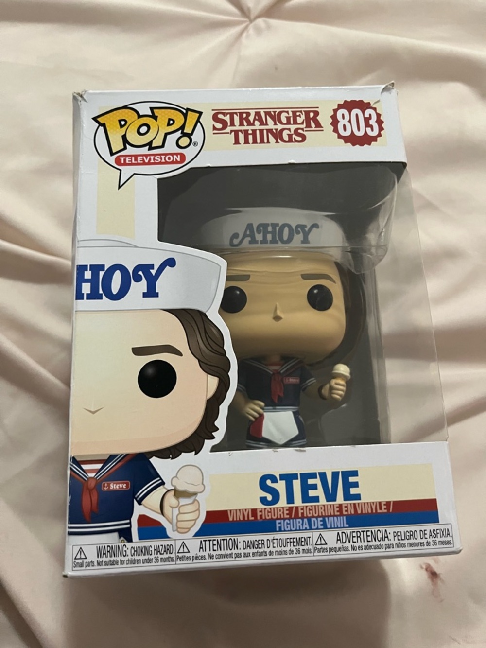 Funko Pop! Television Stranger Things Box Art - Red, White, Blue, Yellow, Black